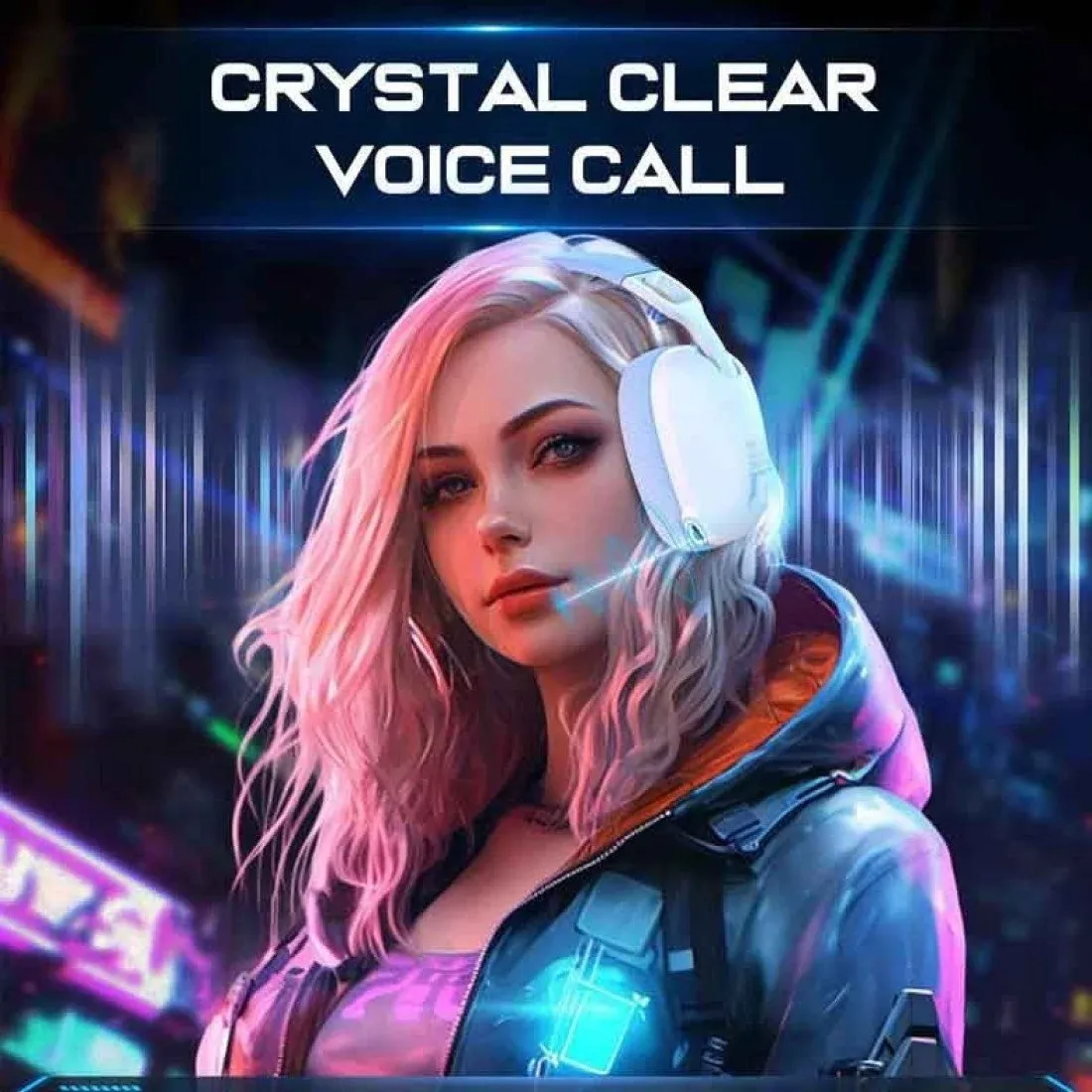 ONIKUMA B2 2.4GHz Tri-mode 7.1 Surround Sound Lightweight Gaming Headset - Image 2