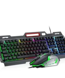 Alternative view of T-Wolf TF600 RGB Gaming Keyboard Mouse Combo