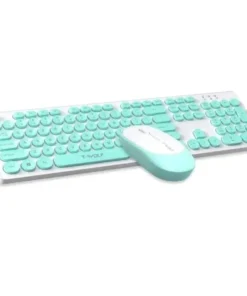 T-Wolf TF770 Wireless Keyboard Mouse Combo- Blue