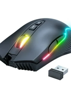 Alternative view of Onikuma CW905 3600 DPI Wireless Gaming Mouse 7 Buttons Design RGB