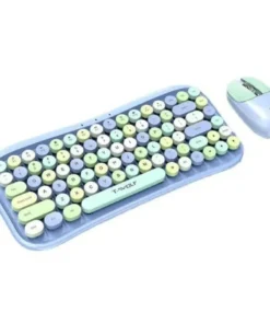 T-Wolf TF660 Wireless Keyboard Mouse Combo Blue