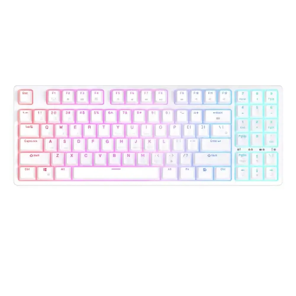 Royal Kludge RK92 Tri Mode RGB 92 Keys Hotswappable Mechanical Blue Switch Gaming Keyboard - Image 2