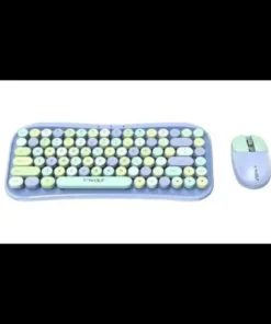 Alternative view of T-Wolf TF660 Wireless Keyboard Mouse Combo Blue