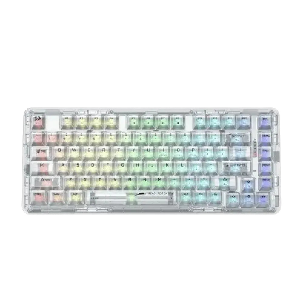 Redragon ELF PRO K649 Transparent Mechanical Keyboard - Image 6