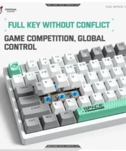 Alternative view of Onikuma G38 RGB Wired 98-key Gaming Mechanical Keyboard