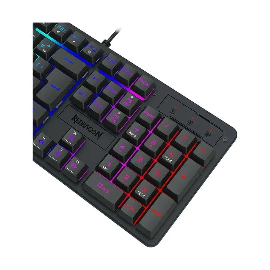 Redragon Netherbane K521 Wired Black Gaming Keyboard #K521-Rainbow - Image 2