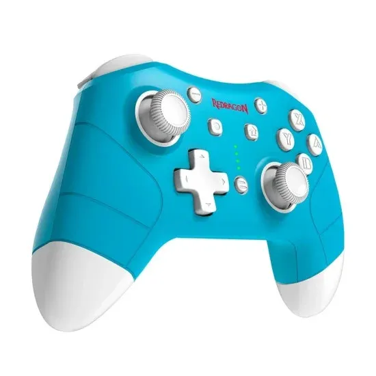 Redragon Pluto G815 Blue Dual Mode Vibration Game Pad - Image 6