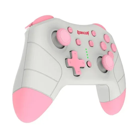 Redragon Pluto G815 Pink Dual Mode Vibration Game Pad - Image 5