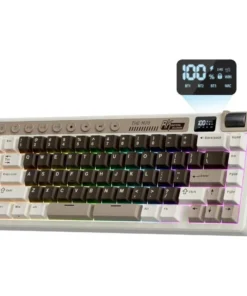 ROYAL KLUDGE RK M70 Hot Swappable Tri Mode Mechanical Gaming Keyboard