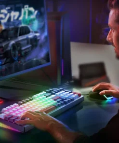 Alternative view of Onikuma G56 Tri-Mode Wireless Hot-swappable Mechanical Keyboard