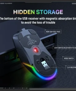 ONIKUMA CW928 Tri-Mode 2.4Ghz Gaming Mouse