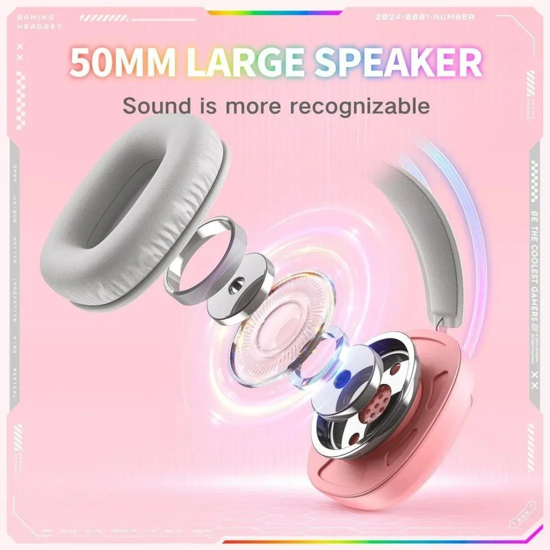 ONIKUMA X33 Muli-device Wired Gaming Black Headset - Image 3