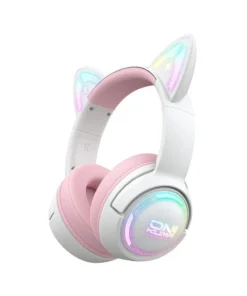 Alternative view of ONIKUMA GT838 Wireless RGB Gaming Blue Headset with Microphone