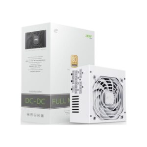 ACER GADGET AC750W WHITE 80 PLUS BRONZE FULL MODULAR POWER SUPPLY UNIT