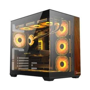 PC Power ICEBERG STEALTH BK Desktop Case