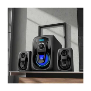 Alternative view of Havit SF114BT 2:1 Multi-Function Black Bluetooth Speaker