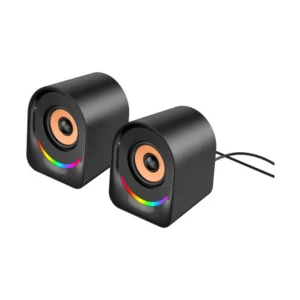 Alternative view of Havit SK709 2:0 Black USB Speaker