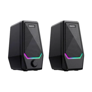 Alternative view of Havit SK768 2:0 Black USB Speaker