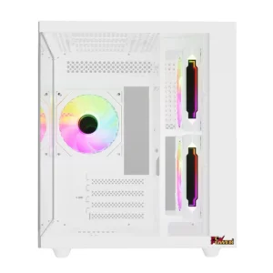 Alternative view of PC POWER ICE CUBE MINI V2 WH Casing With 5 FANS