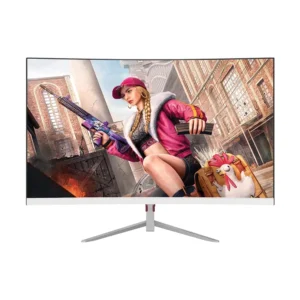 PC Power PCG24F180CW 23.8 Inch White Curved Gaming Monitor