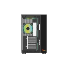 Alternative view of PC Power PP-H40 V2 BK ICEBERG V2 Black Desktop Gaming Casing