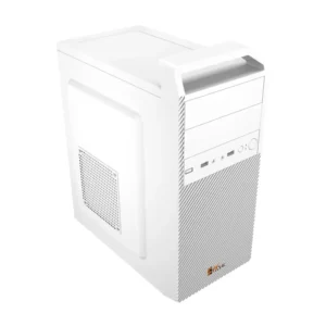 PC Power Pro Case V1 WH Desktop Casing with Power Supply