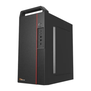 Alternative view of PC Power Pro Case V2 BK Desktop Casing with Power Supply