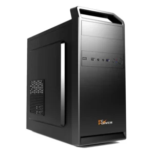 PC Power Pro Case V4 BK Desktop Casing with Power Supply