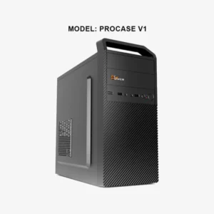 PC Power ProCase V1 BK ATX Desktop Casing With PSU