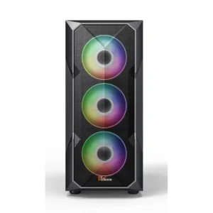 Alternative view of Pc Power PP-GC2301 BK Casing With 4 FANS and 550W PSU
