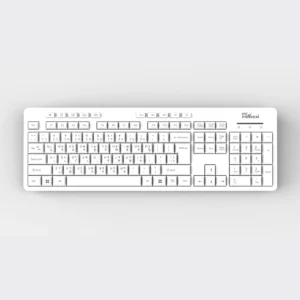 Alternative view of PC Power 602 Office Keyboard White
