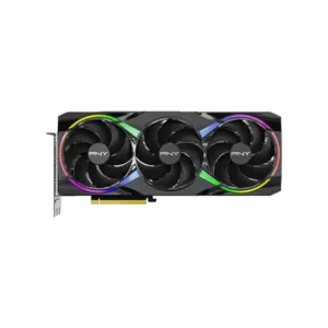Alternative view of PNY GeForce RTX 5080 16GB GDDR7 ARGB EPIC-X RGB Overclocked Triple Fan Graphics Card