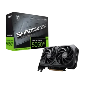 MSI GeForce RTX 5060 Ti 8G SHADOW 2X OC 8GB GDDR7 Graphics Card