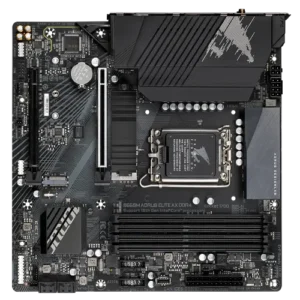 Alternative view of GIGABYTE B660M AORUS ELITE AX DDR4 Micro ATX Motherboard
