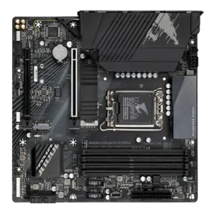 Alternative view of GIGABYTE B660M AORUS ELITE DDR4 Micro ATX Motherboard