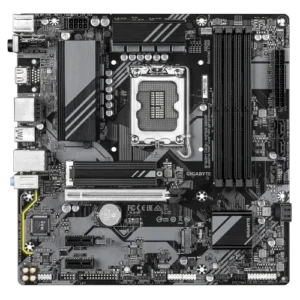 Alternative view of GIGABYTE B760M DS3H WIFI6E GEN5 mATX Motherboard
