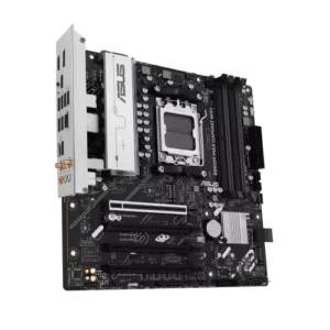 Alternative view of Asus B850M MAX GAMING WIFI AM5 mATX Motherboard