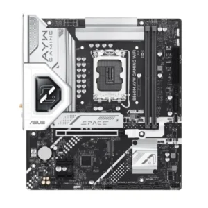 Alternative view of ASUS B860M AYW GAMING WIFI LGA 1851 Micro-ATX Motherboard