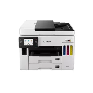 Canon MAXIFY GX7070 Ink Tank Wireless White All-In-One Printer