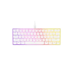 CORSAIR K65 RGB MINI 60% CHERRY MX MECHANICAL GAMING KEYBOARD RED-WHITE