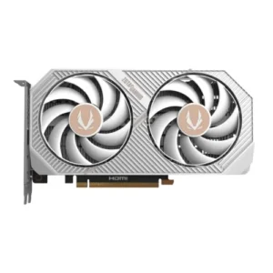 Alternative view of ZOTAC GAMING GeForce RTX 5060 Twin Edge OC White Edition 8GB GDDR7 Graphics Card