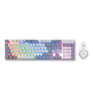 PC Power KMO2W Wired Keyboard & Mouse Gaming Combo