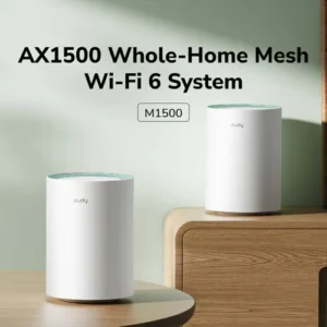 Alternative view of Cudy M1500 AX1500 Dual Band Wi-Fi 6 Mesh Router (3 Pack)