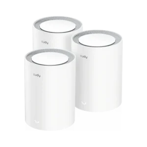 Cudy M3000 3-Pack AX3000 2.5G Dual Band Wi-Fi 6 Mesh Router (White)