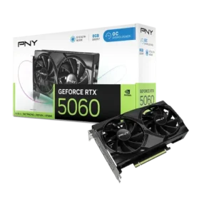 PNY GeForce RTX 5060 8GB OC Dual Fan GDDR7 Graphics Card