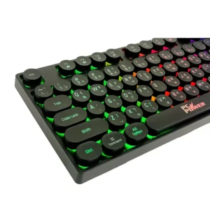 Alternative view of PC POWER K87 Retro Punk Suspension Keyboard