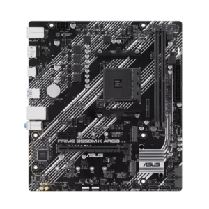 Alternative view of Asus PRIME B550M-K ARGB AMD AM4 mATX Motherboard