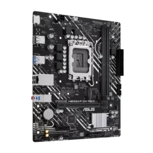 Alternative view of ASUS PRIME H610M-F D4 R2.0 DDR4 LGA1700 mATX Motherboard
