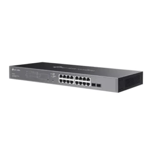 Alternative view of TP-Link SG2218P Omada 18-Port Gigabit Smart Switch with 16-Port PoE+