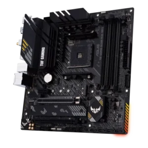 Alternative view of Asus TUF GAMING B550M Plus WIFI II AMD AM4 microATX Motherboard